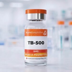 TB-500 5mg lyophilised research peptide vial