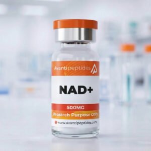 NAD+ 500mg lyophilised research peptide vial