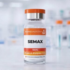 Semax 10mg lyophilised research peptide vial