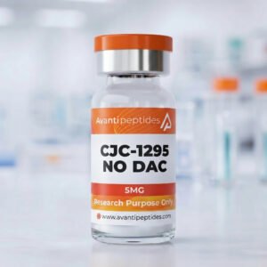 CJC-1295 No DAC 5mg lyophilised research peptide vial