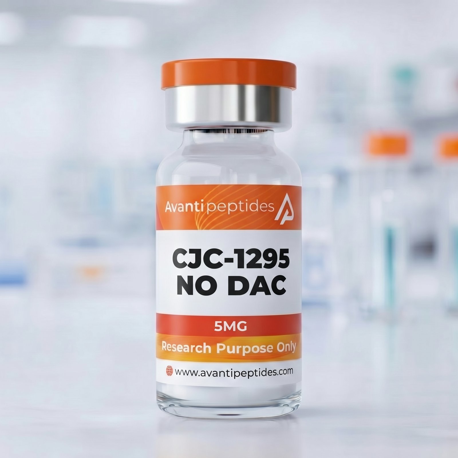 image CJC-1295 No DAC 5mg lyophilised research peptide vial