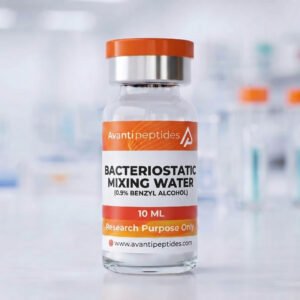 Avanti Peptides Bacteriostatic Mixing Water 10ml vial, 0.9% Benzyl Alcohol, research purpose only