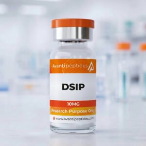 DSIP 10mg lyophilised research peptide vial