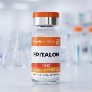 Epitalon 10mg lyophilised research peptide vial